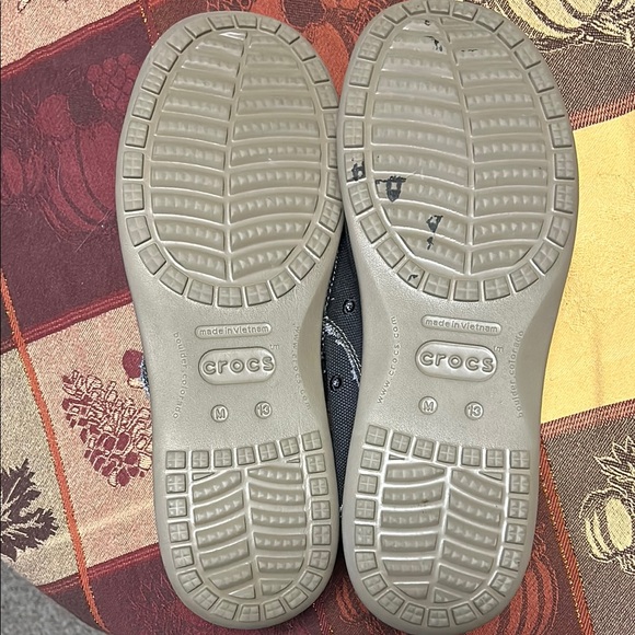 CROCS Black Loafers Slip-Ons - Picture 4 of 8